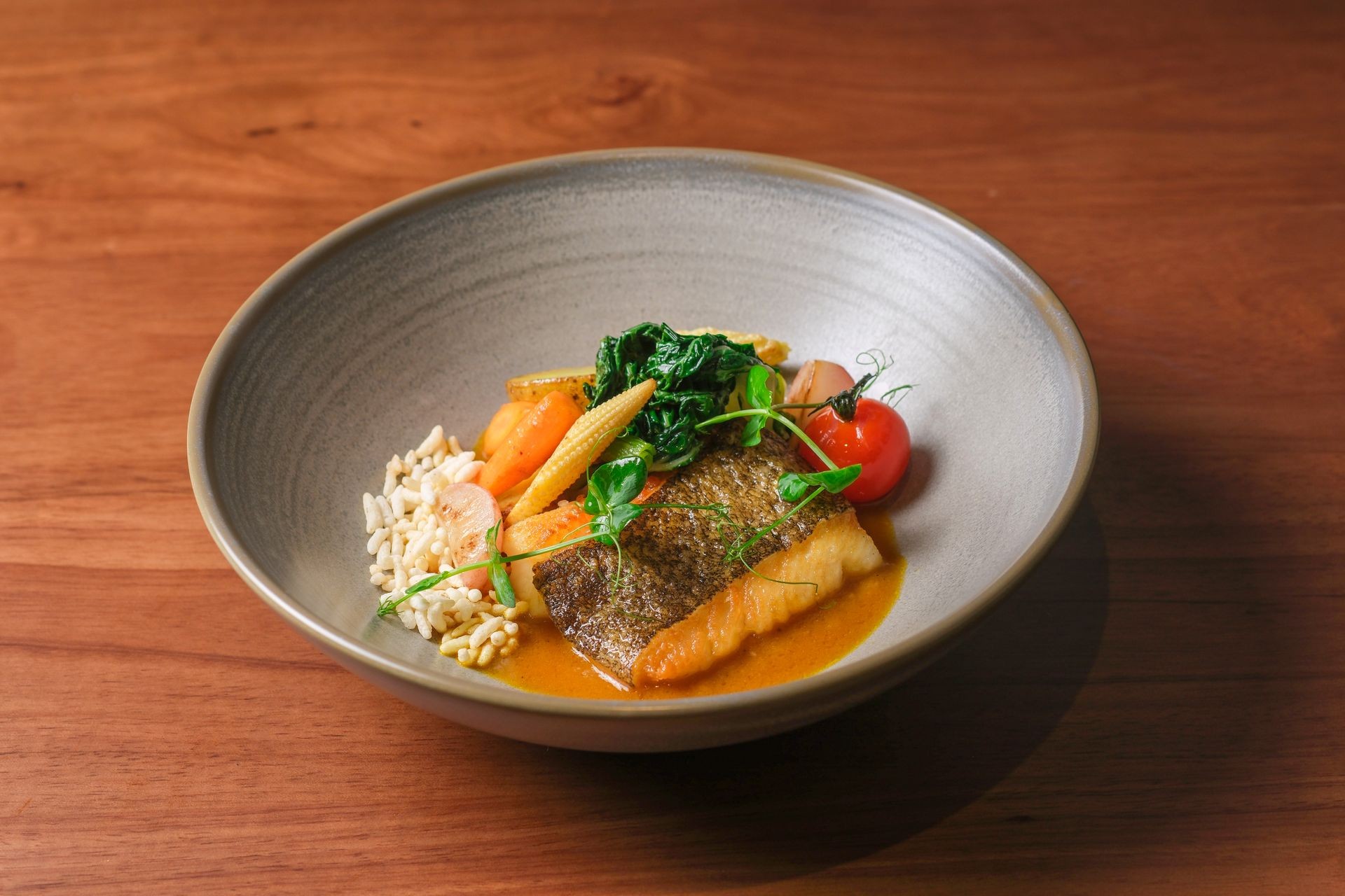 Seared Halibut
