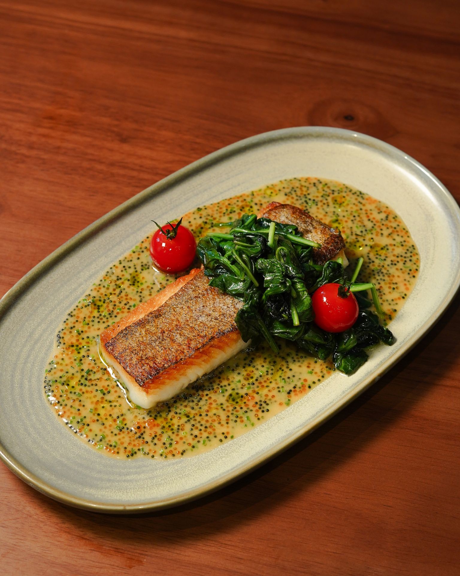 Seared Halibut