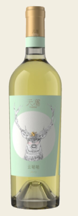 Tiansai Skyline of Gobi Chardonnay Muscat bottle